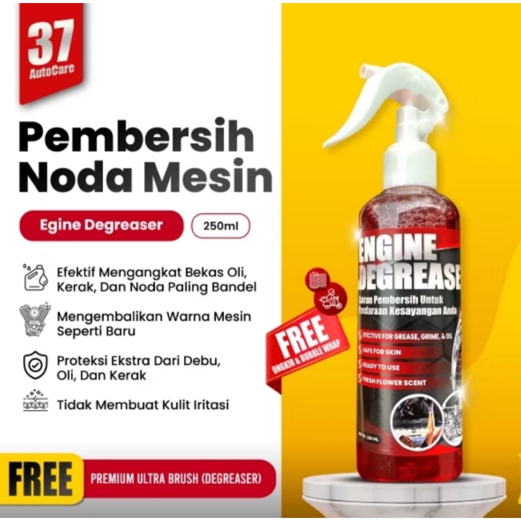Pembersih Mesin Motor / Mobil 250ML - Pembersih Kerak Mesin