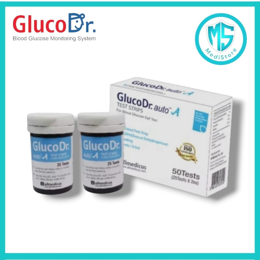 Strip Gluco Dr Auto  Isi Ulang Gluco Dr Auto  Refill Gluco Dr Auto