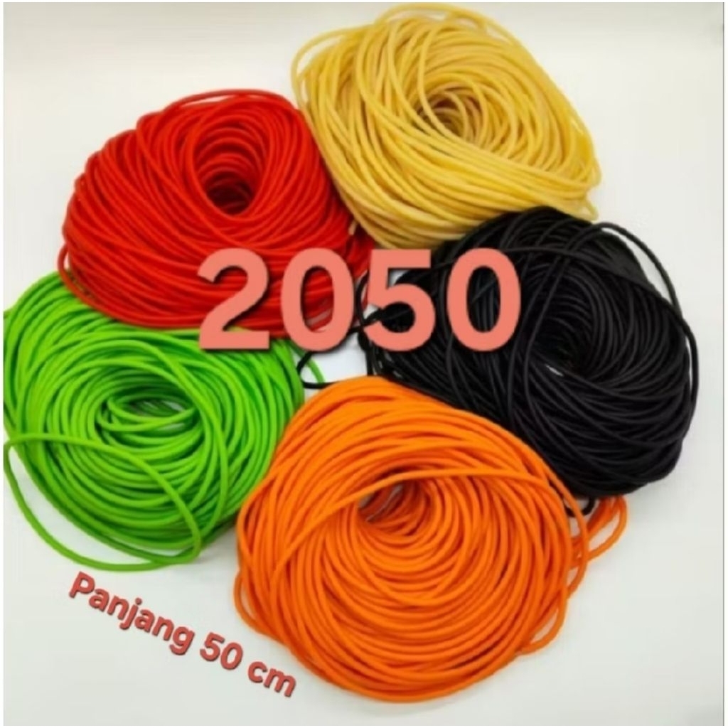 karet ketapel ikan 2050 panjang 50 cm