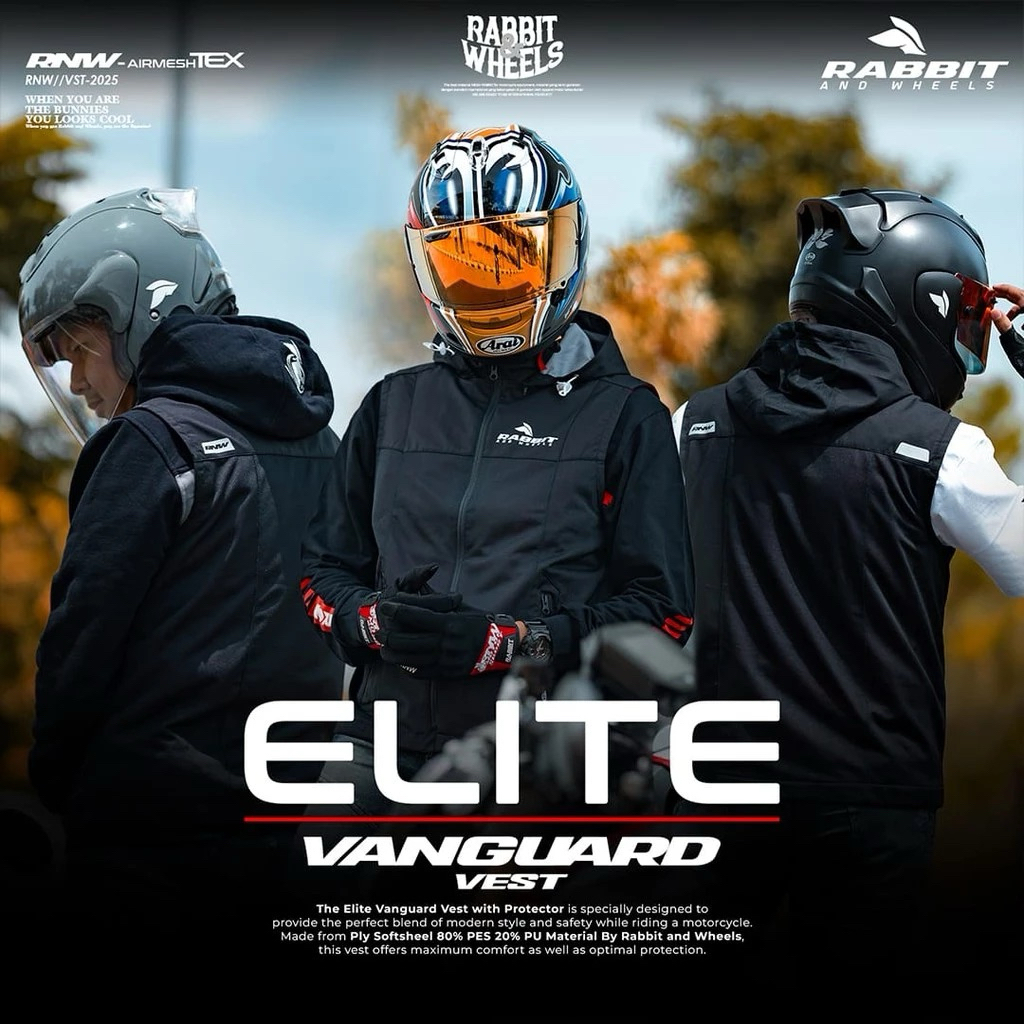 Vest Rabbit And Wheels Elite/Prestige/Prime Original Semarang