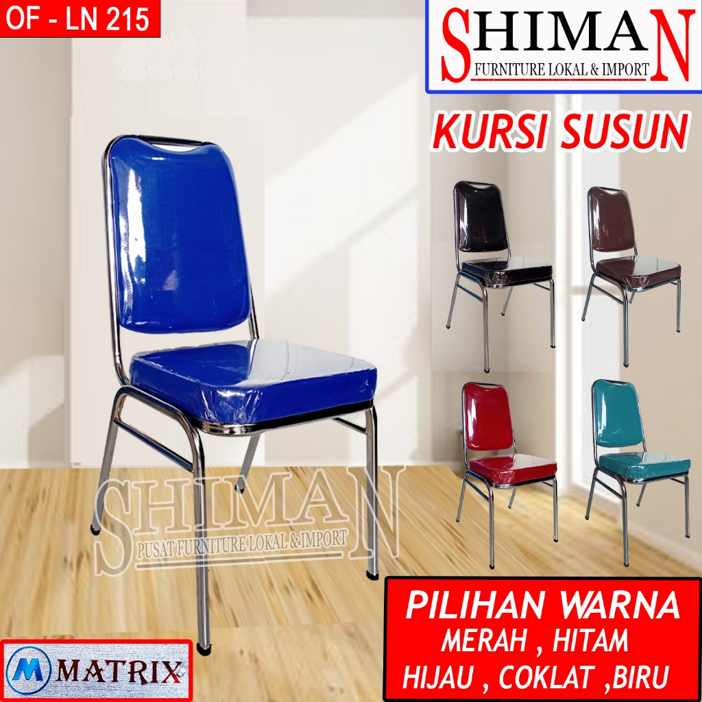 Kursi Susun KS-001 Matrix | Kursi Pesta Pipa Oval