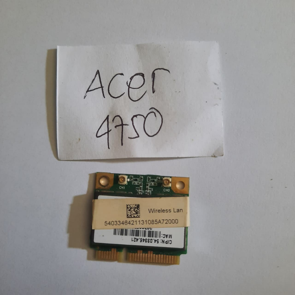 wifi Laptop Acer 4750