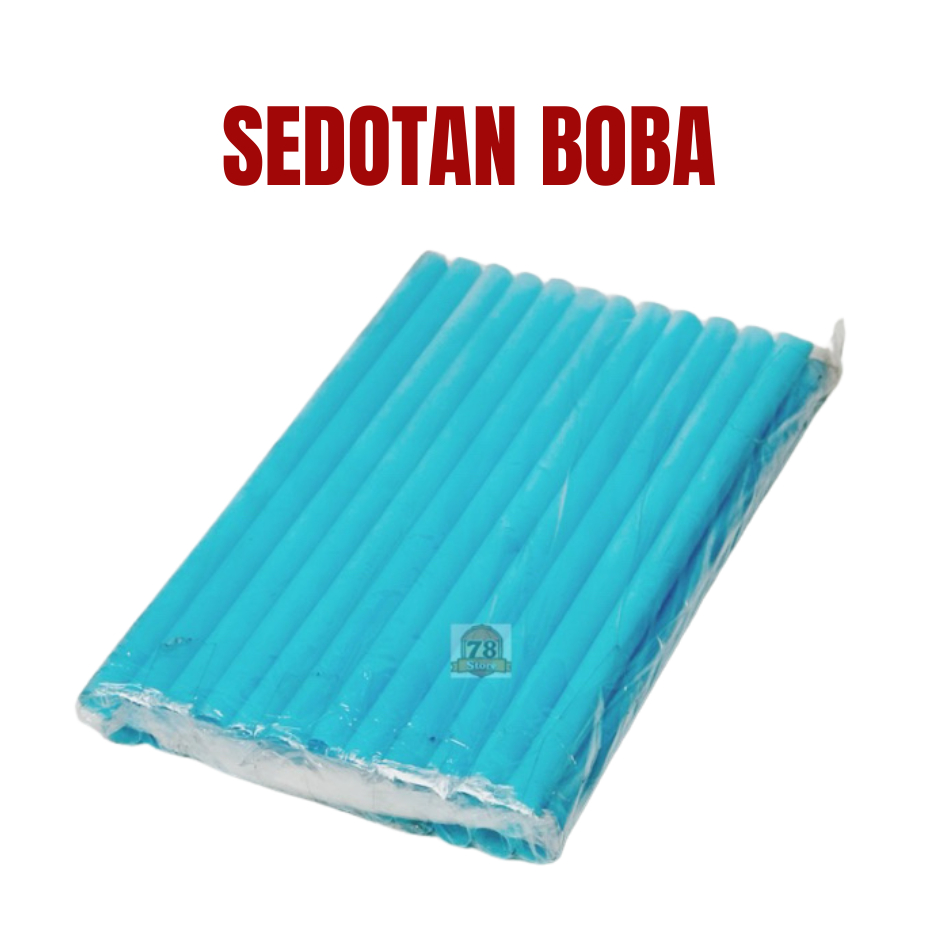 Sedotan Steril Sedotan Minum Boba Warna Warni Termurah