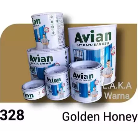 Cat Avian Kayu Besi ( 328 Golden Honey) 1kg