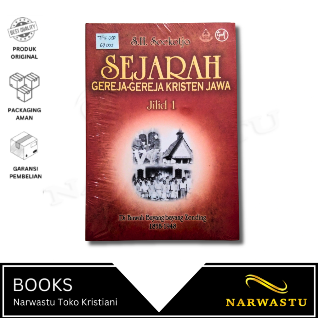 Buku Sejarah Gereja-gereja Kristen Jawa Jilid 1 - TPK050