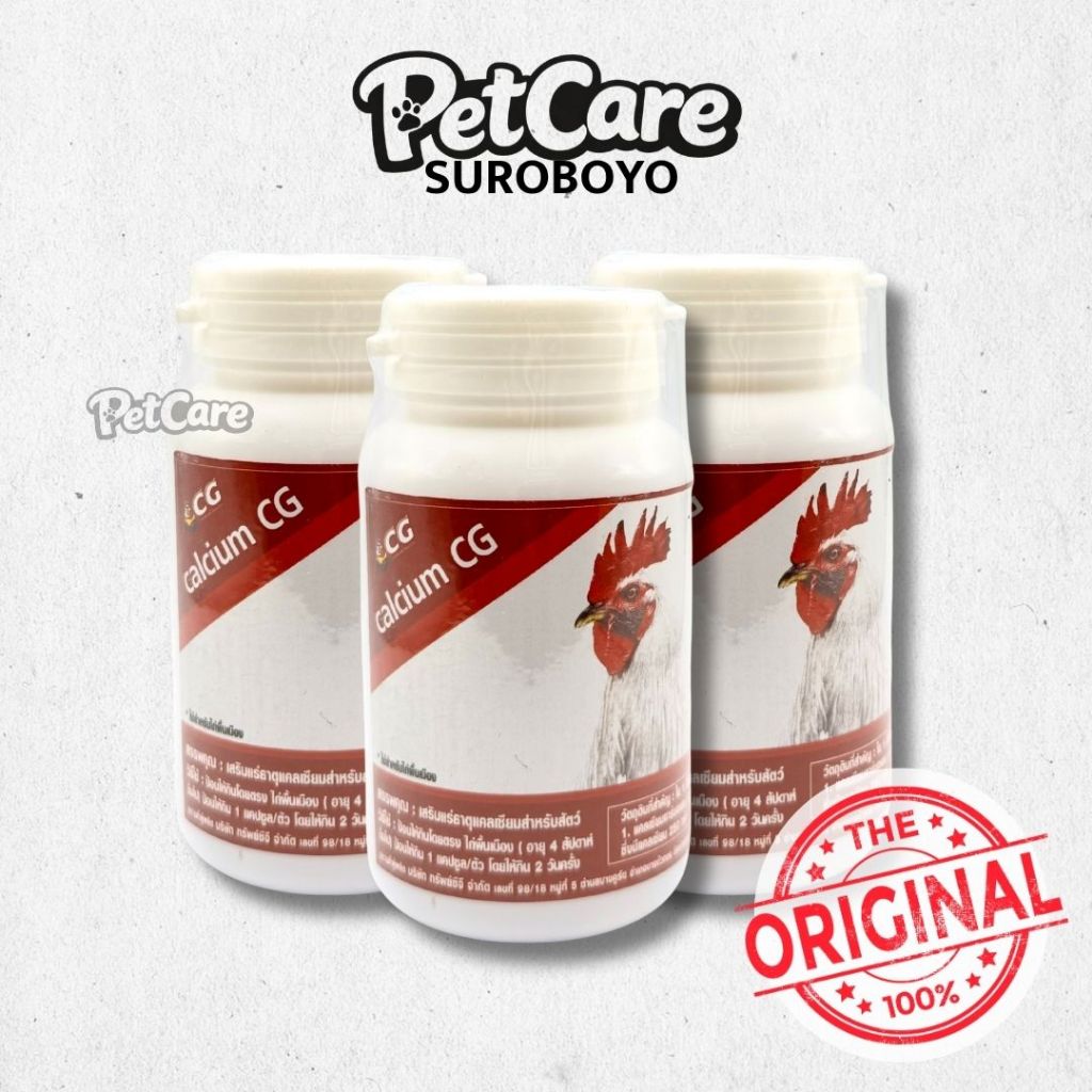 Calcium CG | Calcium Import Thailand Super VIP / Kalsium ayam