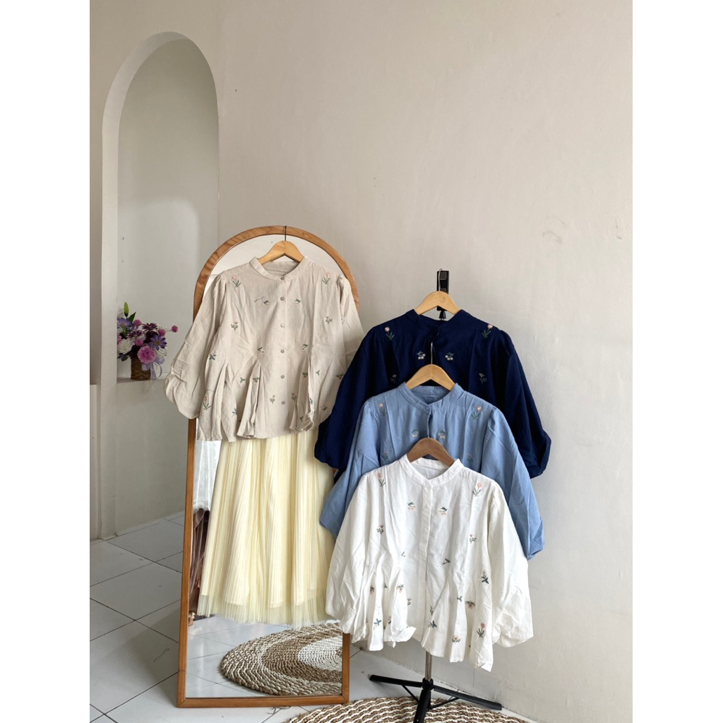 Blouse Linen Premium/ Sufia Blouse