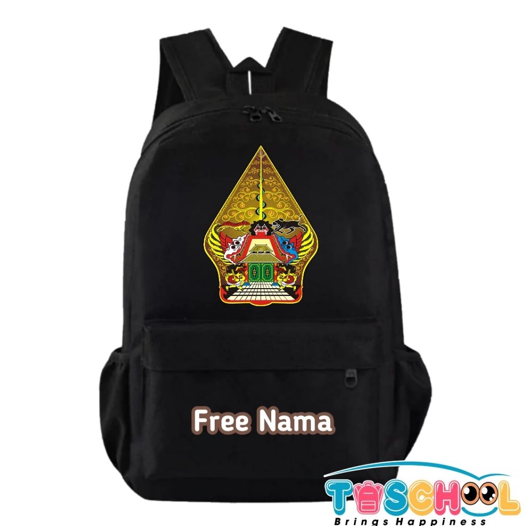 TAS RANSEL ANAK WAYANG GUNUNGAN FREE NAMA