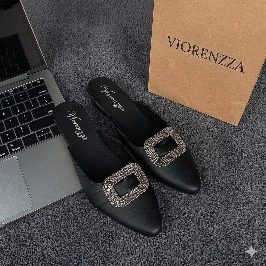 Sandal Slop Big Size Wanita Ukuran 41 42 43 44 45