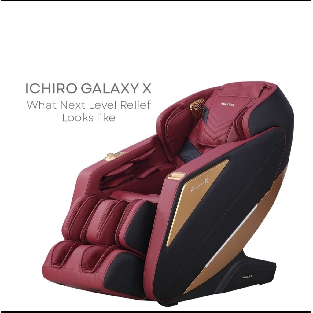 KURSI PIJAT ADVANCE ICHIRO GALAXY X - MASSAGE CHAIR ELEKTRIK