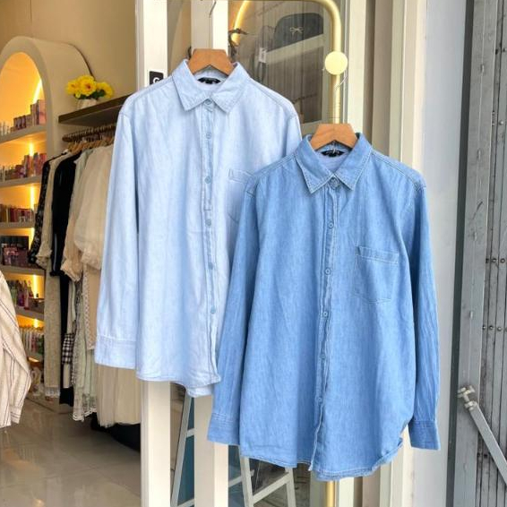 NURAMA KEMEJA JEANS - KEMEJA NAILUS