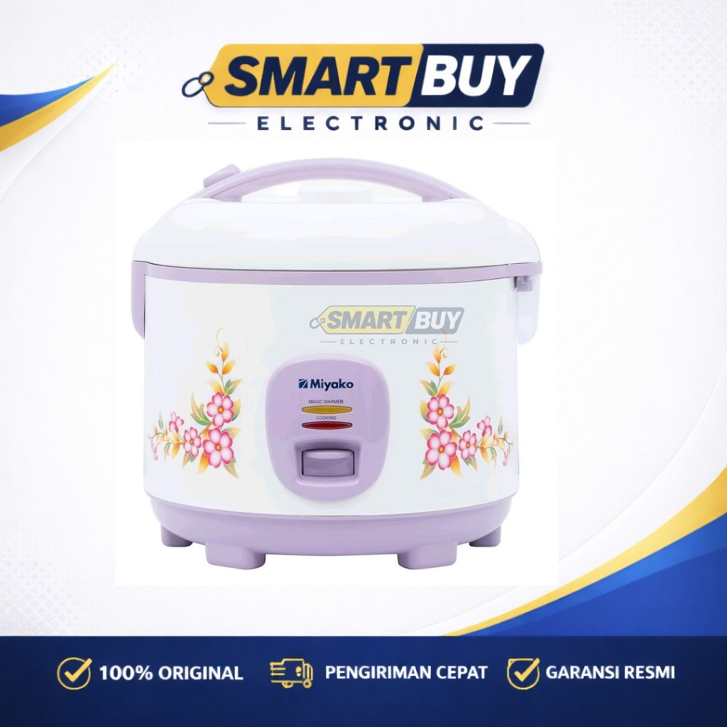 Miyako Ricecooker 1.8 Liter 3 in1 MCM 509 TS Tanpa Kukusan