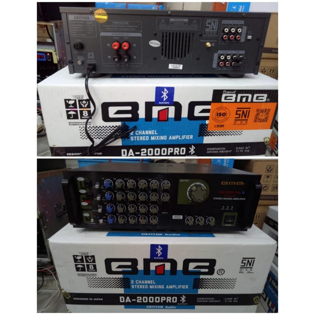 Power Amplifier Karoke BMB DA 2000 PRO BT Bluetooth Original / Power Amplifier BMB DA2000PRO BT