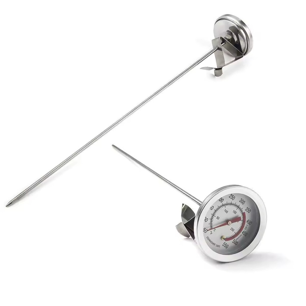 Frying Thermometer 40cm Ukur Suhu Minyak Air Stainless Steel Analog 40