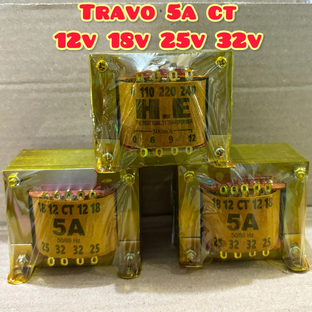 travo 5 ampere CT travo kecil 5A CT 32V