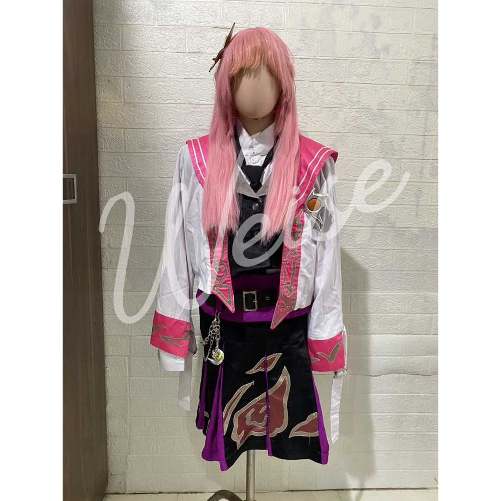 BACA DESK costume kagura exorcist fullset BISA CICIL