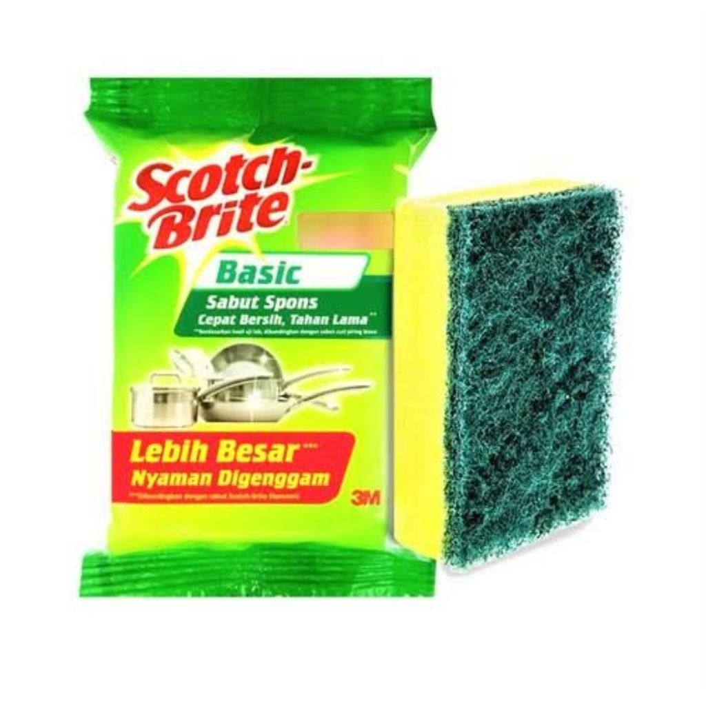 Spons busa scotch brite / scotch brite