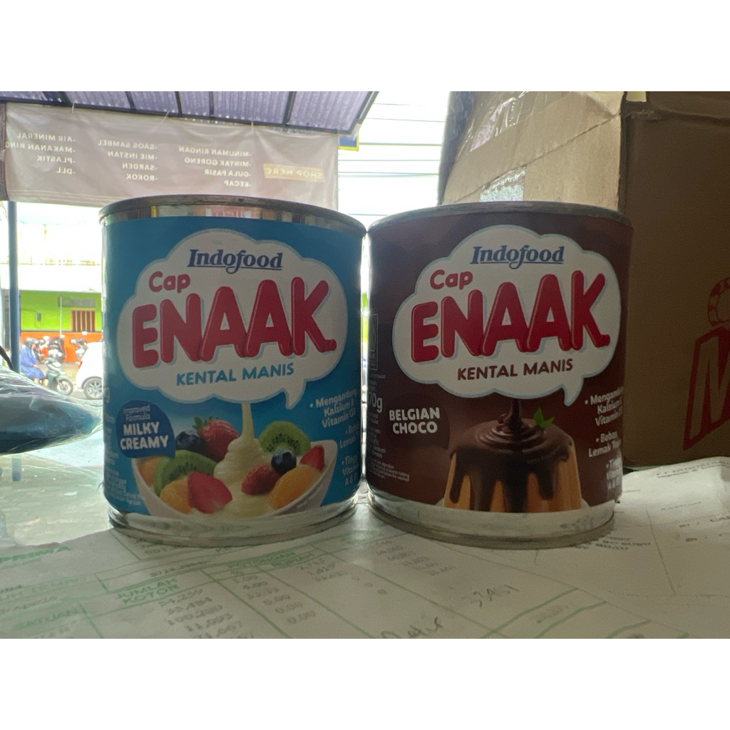 Kental Manis Kaleng cap Enaak