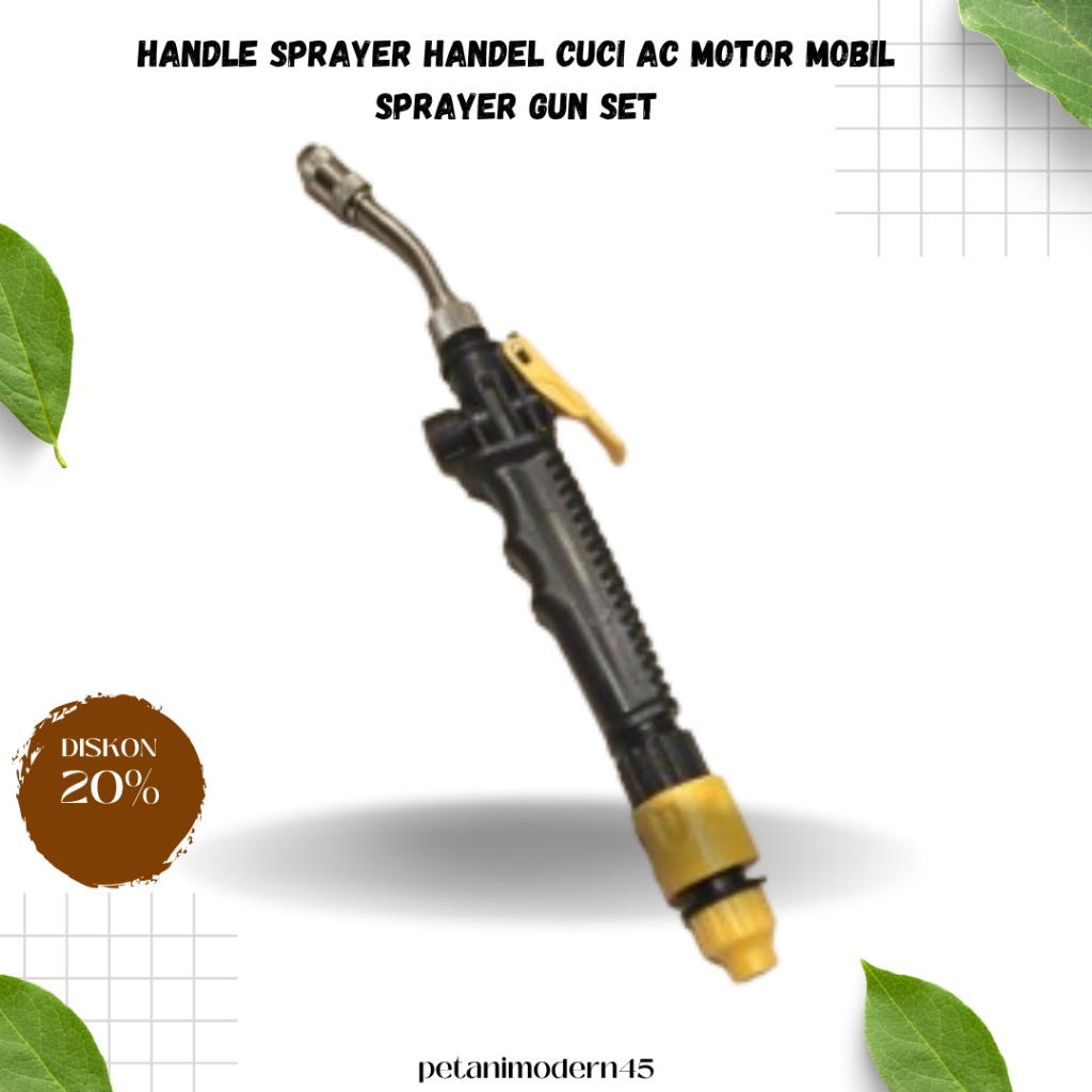 Handle sprayer handel cuci AC mobil motor sprayer gun set