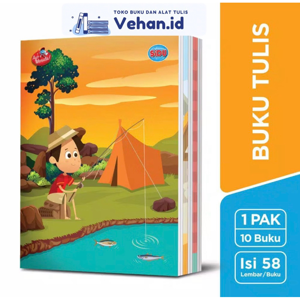 1 PACK BUKU SIDU 58 LEMBAR