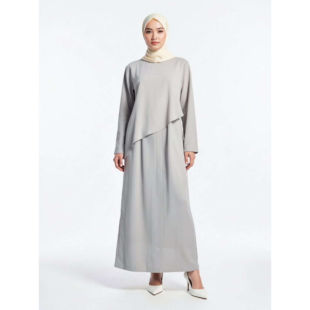 Eprise OB Gamis - YY575C | Gaun Maxi Wanita Muslim | Dress Gamis | Dress Lebaran