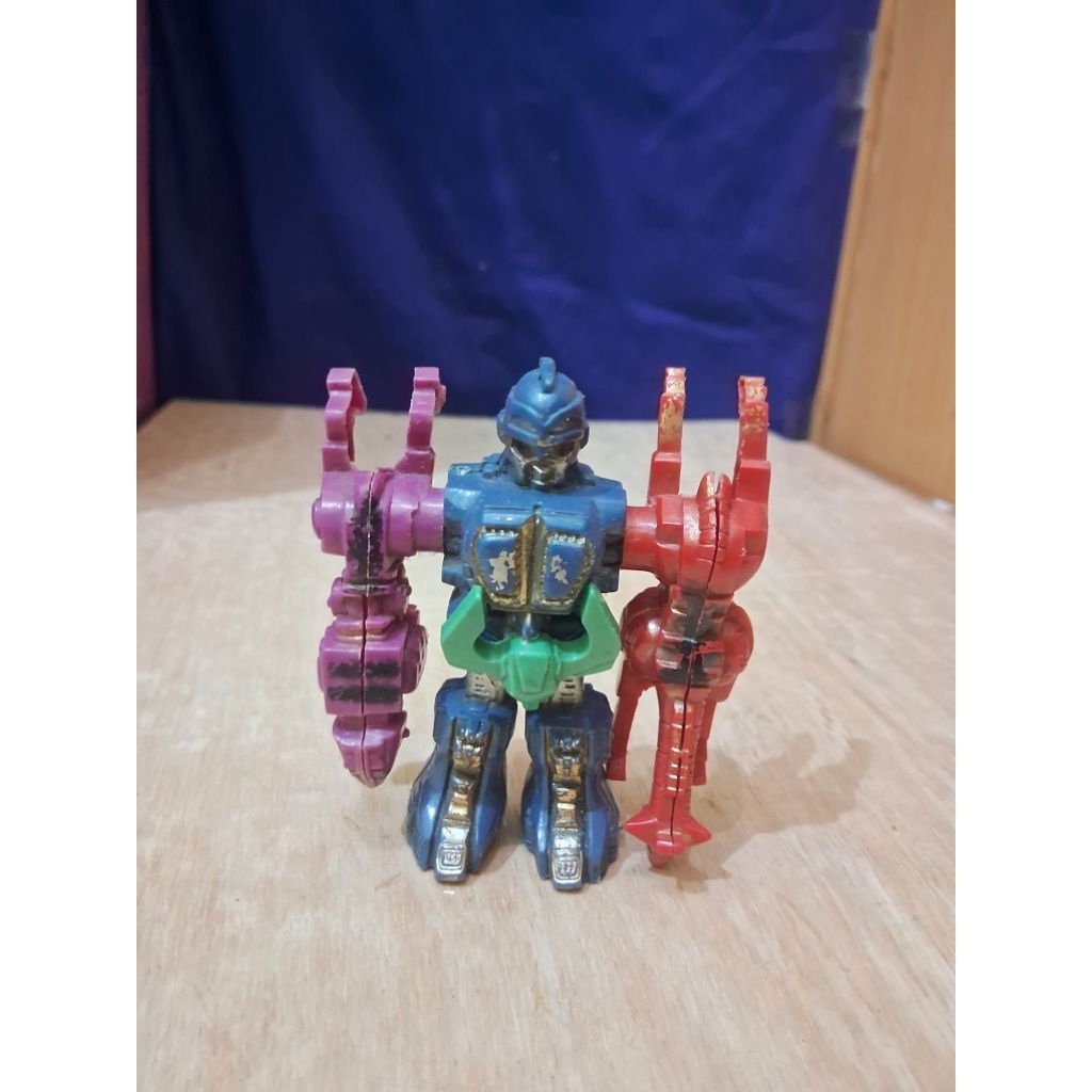 Mainan Figure Zord Gao Muscle Bootleg Gao Ranger Wild Force Mainan Jadul