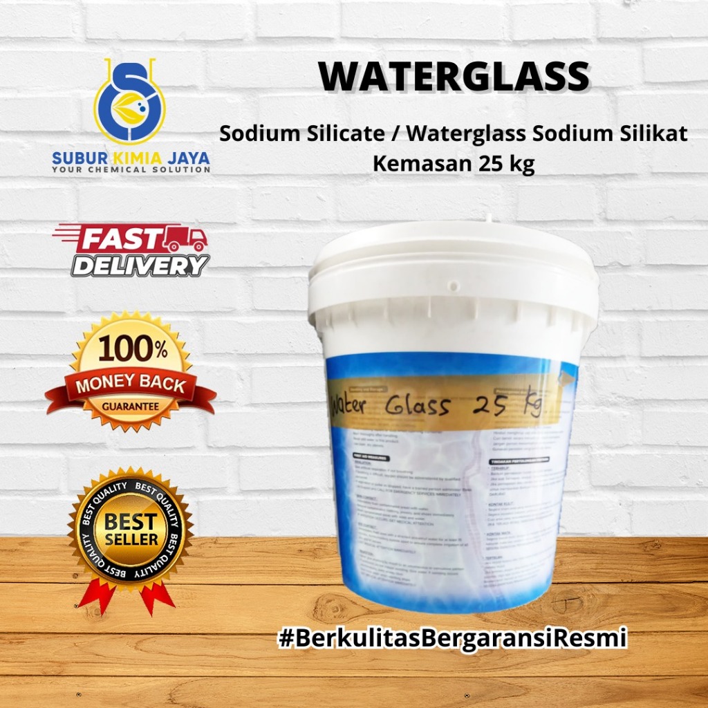 Waterglass / Water glass / Sodium Silicate Kental 25kg