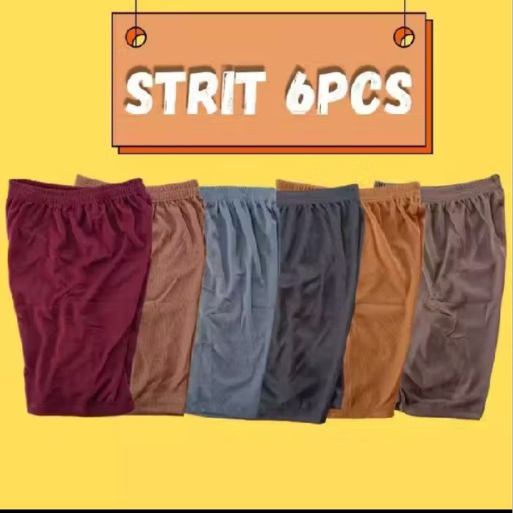 6 pcs celana short /Sontog wanita