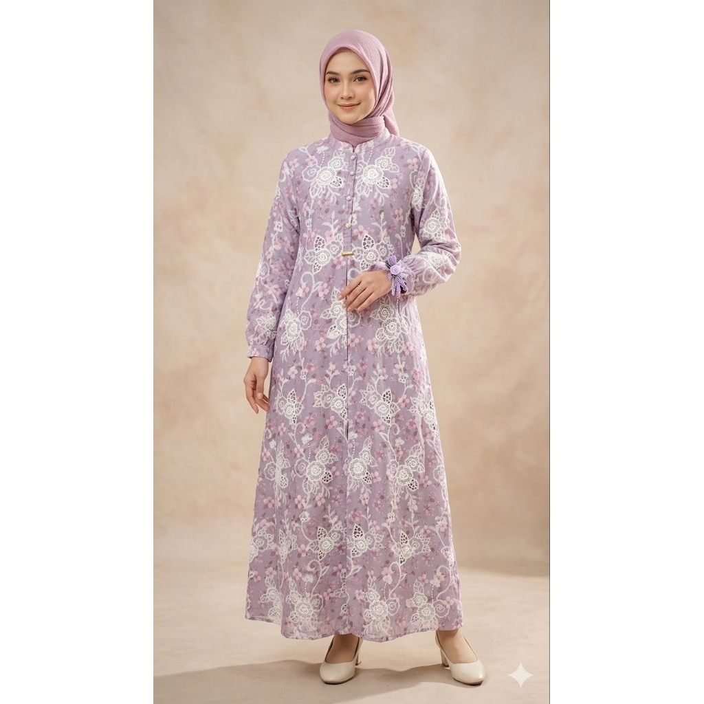 GAMIS SALVINA YS GAMIS KERANCANG