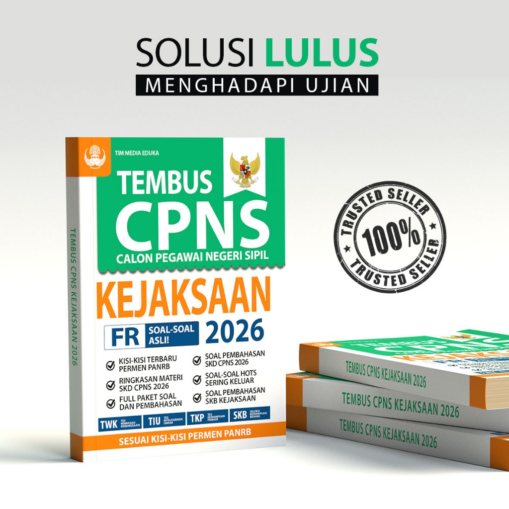 Buku Tes CPNS PPPK - Tebus TES CPNS KEJAKSAAN 2026 - CPNS Kejaksaan