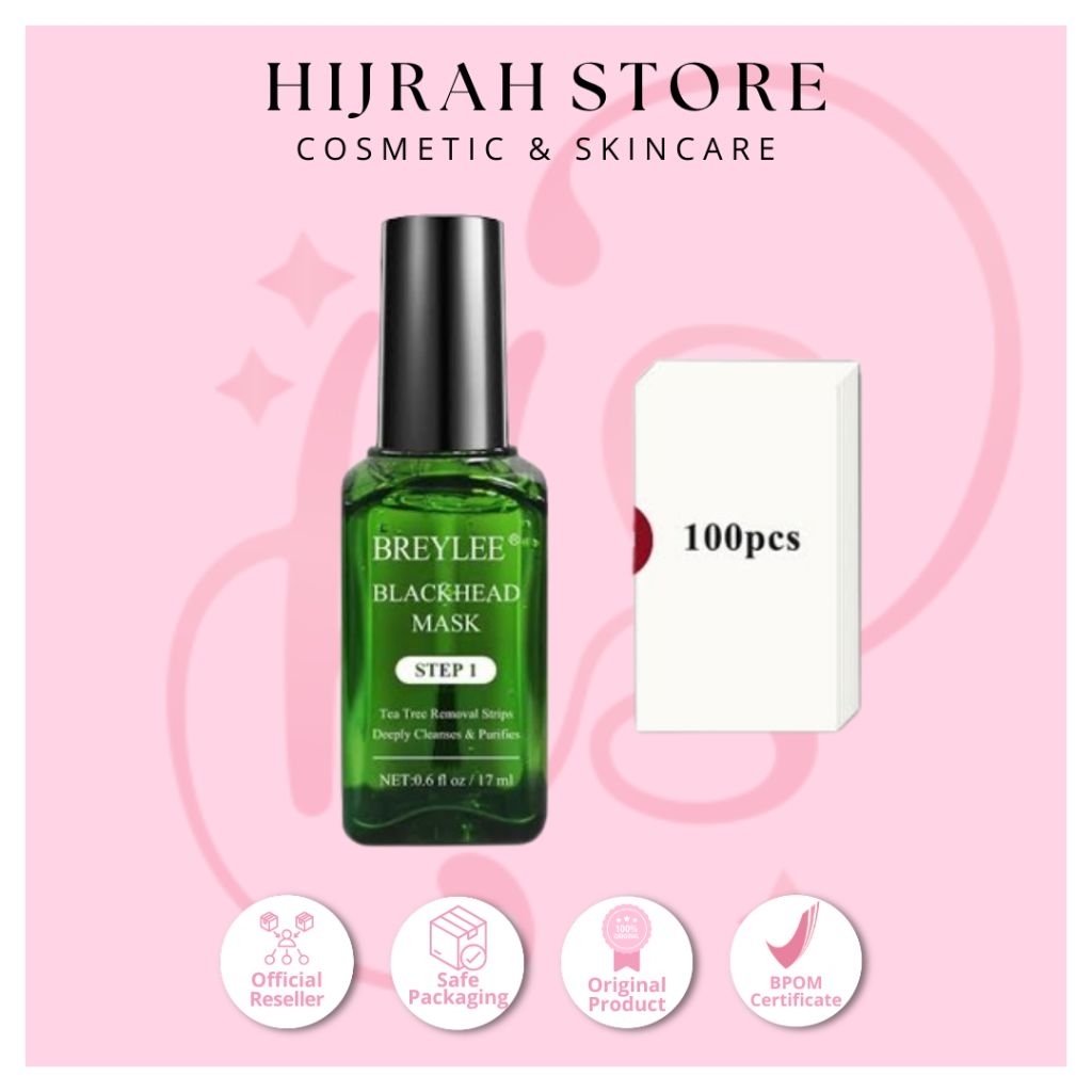 HIJRAH STORE BREYLEE BLACKHEAD MASK STEP 1 TEA TREE