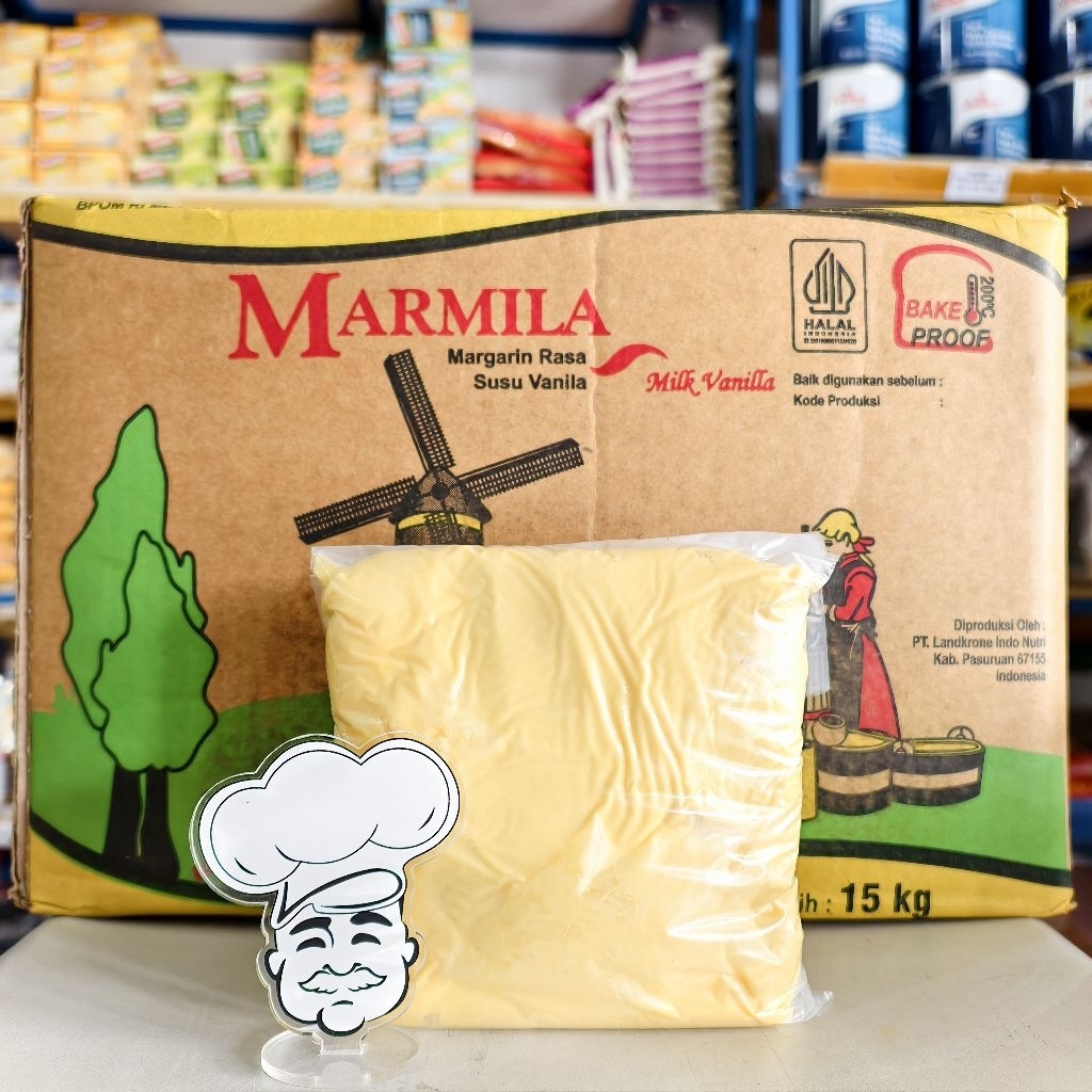 Marmila Margarine Susu 500Gr / Margarine Marmila 500Gr / Margarine Milk Vanilla 500Gr Marmila