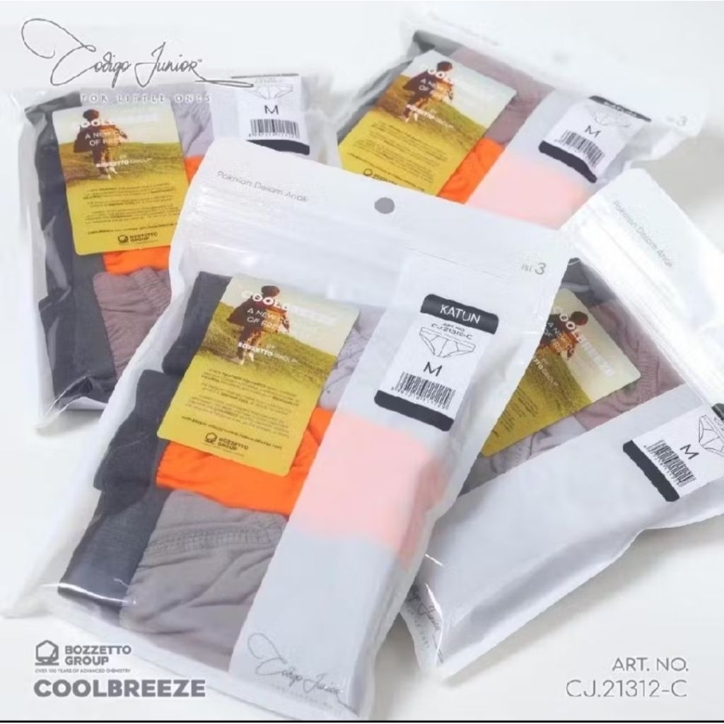CELANA DALAM ANAK LAKI LAKI CODIGO COOLBREEZE/CODIGO JUNIOR 21321