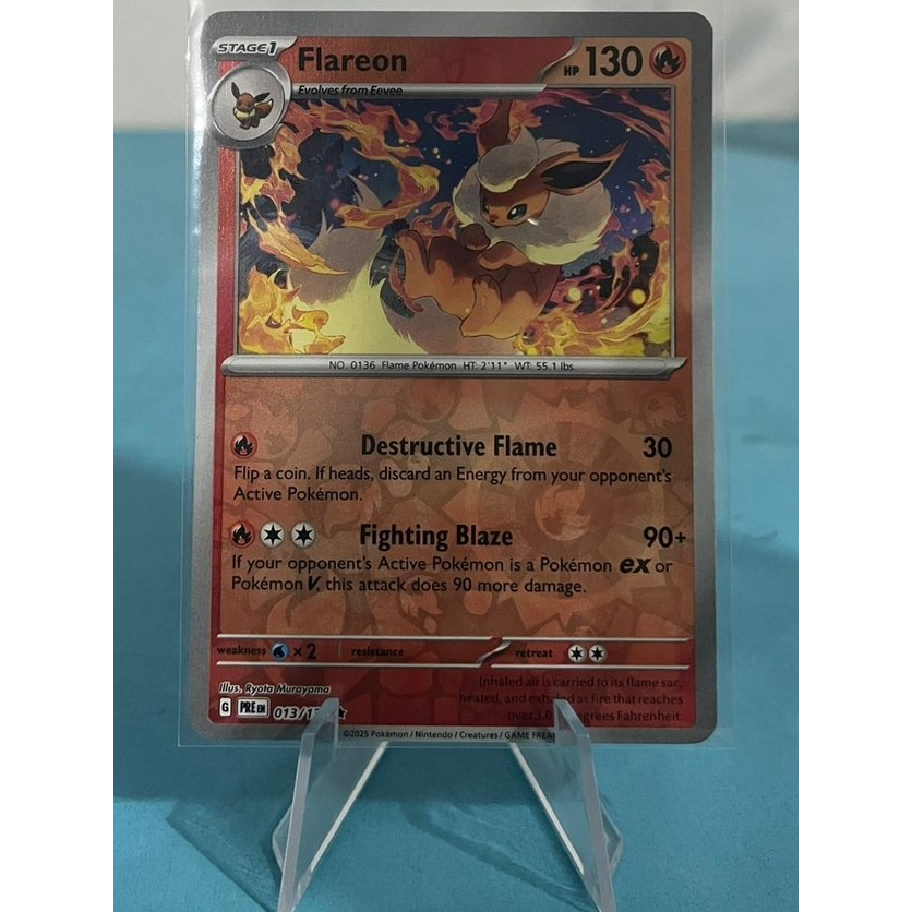 Flareon [Reverse] #13 Pokemon Prismatic Evolutions