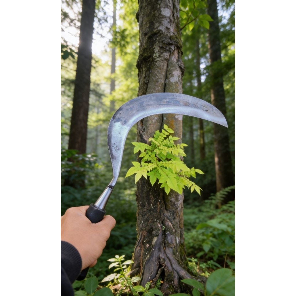 Sabit rumput baja isen cap 555 asli buatan Madura