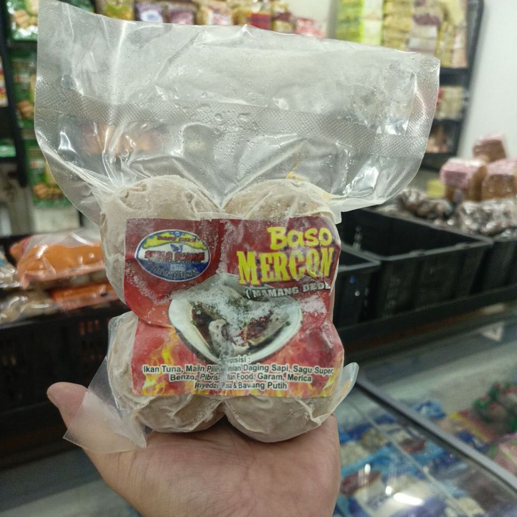 Baso Ikan Mercon Bahari isi 4
