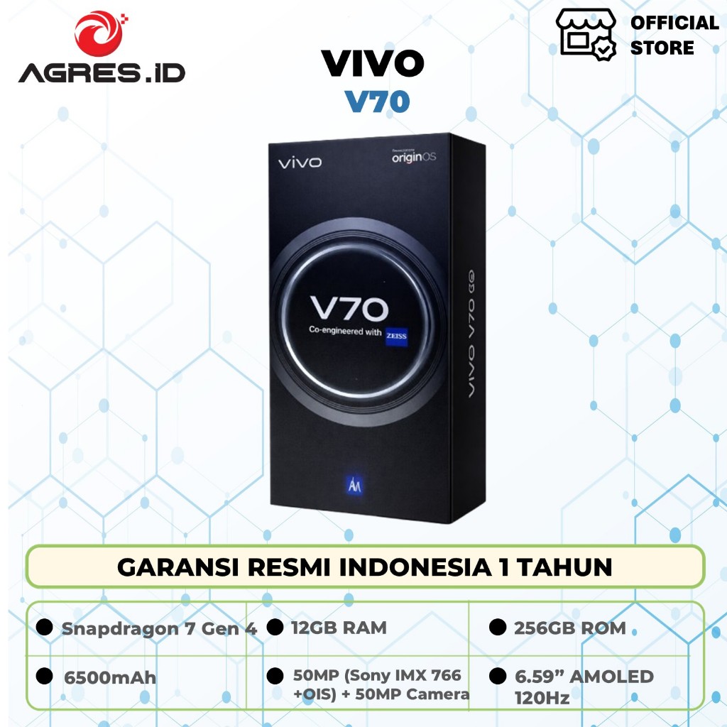 VIVO V70 5G RAM 12GB/ROM256