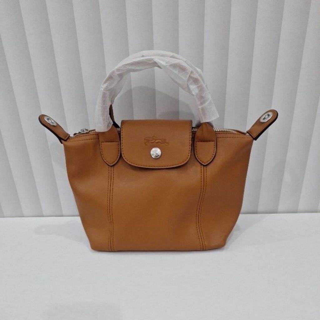 Tas wanita kulit S warna brown cuir