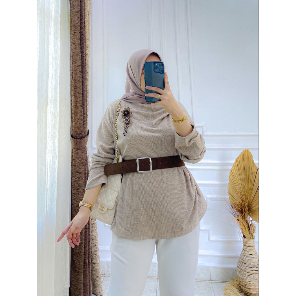 BLOUSE RAJUT IMPORT PREMIUM