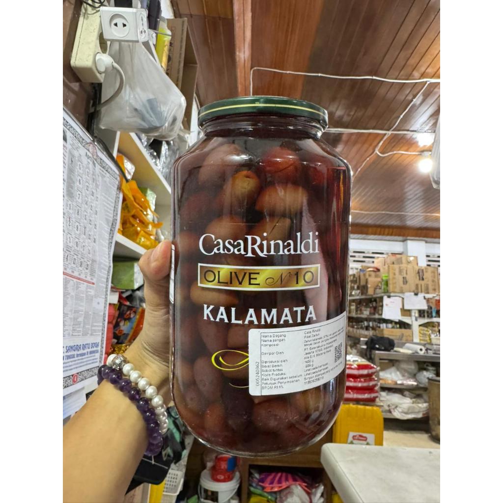 Olive Kalamata Casarinaldi / Buah Olive Kalamata Casarinaldi - 1650 Gram