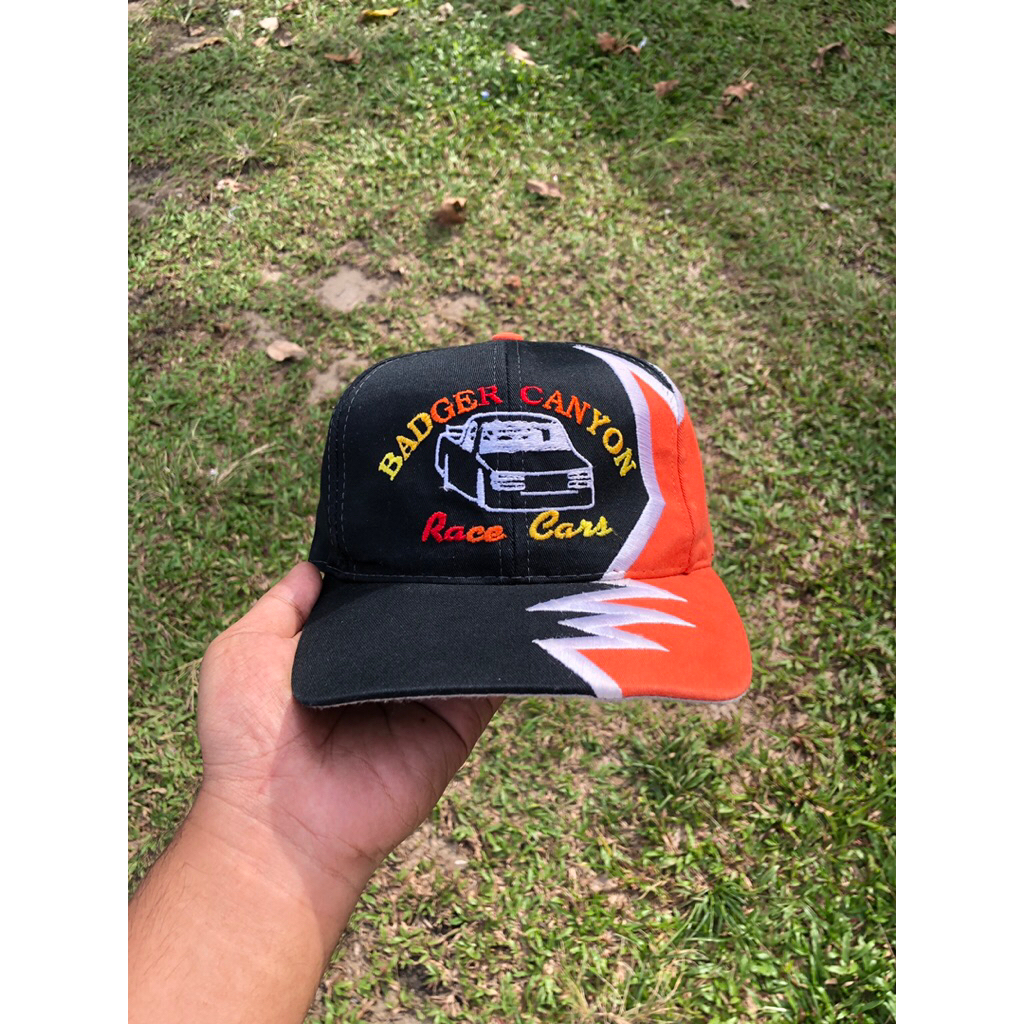 VINTAGE BADGER CANYON RACE CARS HAT