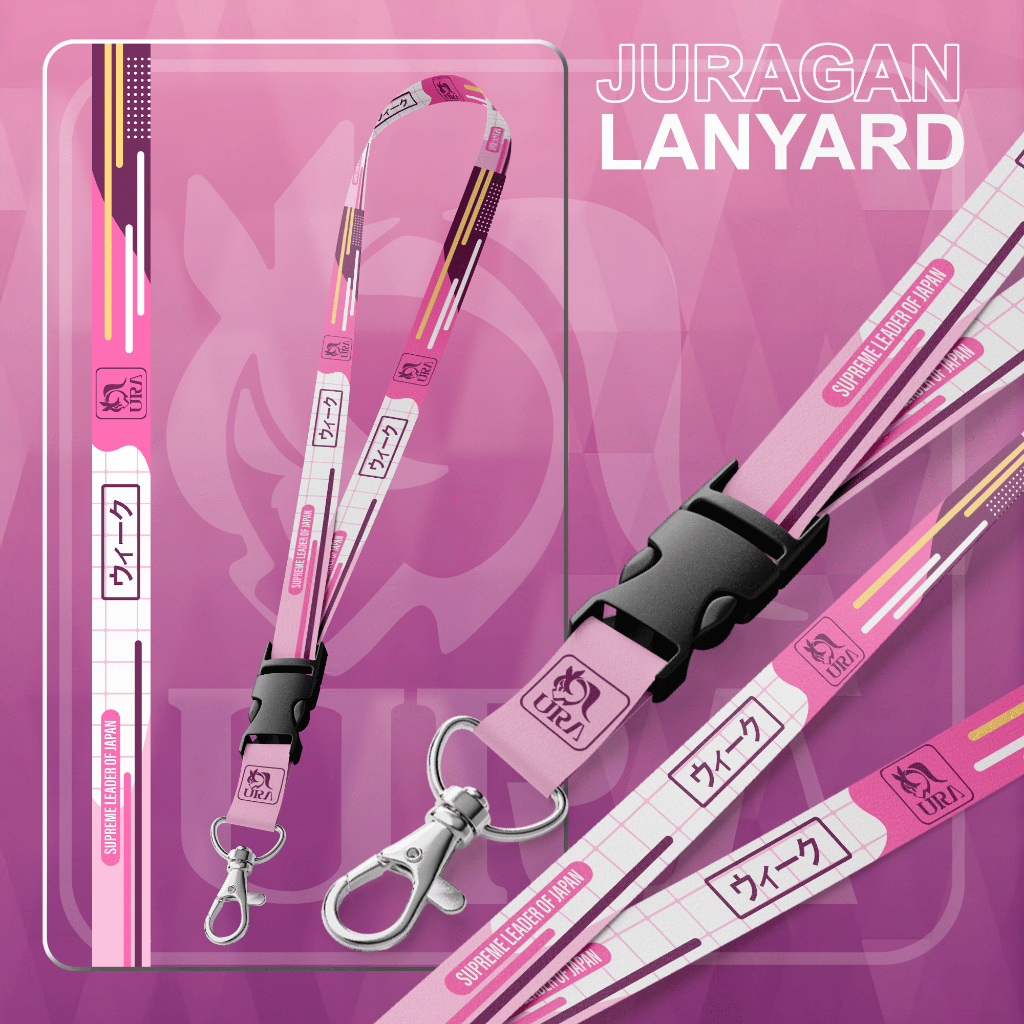 Lanyard / Tali Gantungan Leher SPECIAL WEEK / UMAMUSUME