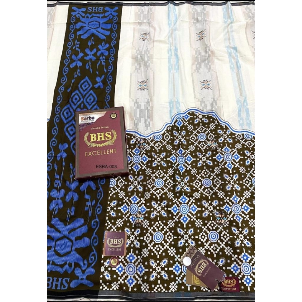Sarung BHS Excellent BATIK Mercerized Mix Motif SBA JBA GOLD