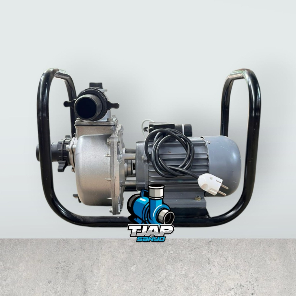 Pompa Air  SNB 50 2 Inch ,Dinamo Penggerak Wipro 3/4 Hp listrik 1 Phase