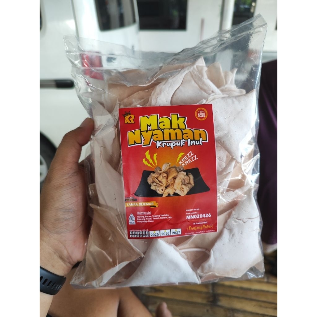 KRUPUK INUL MAK NYAMAN KRUPUK RAMBAK INUL KHAS SITUBONDO