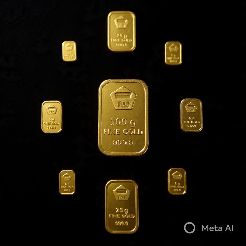 Emas batangan fine gold (replika) 3gr , 2gr , 1gr