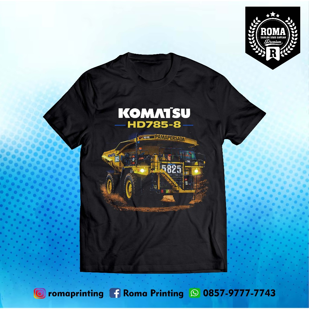 Kaos Dump Truck Komatsu HD785-8