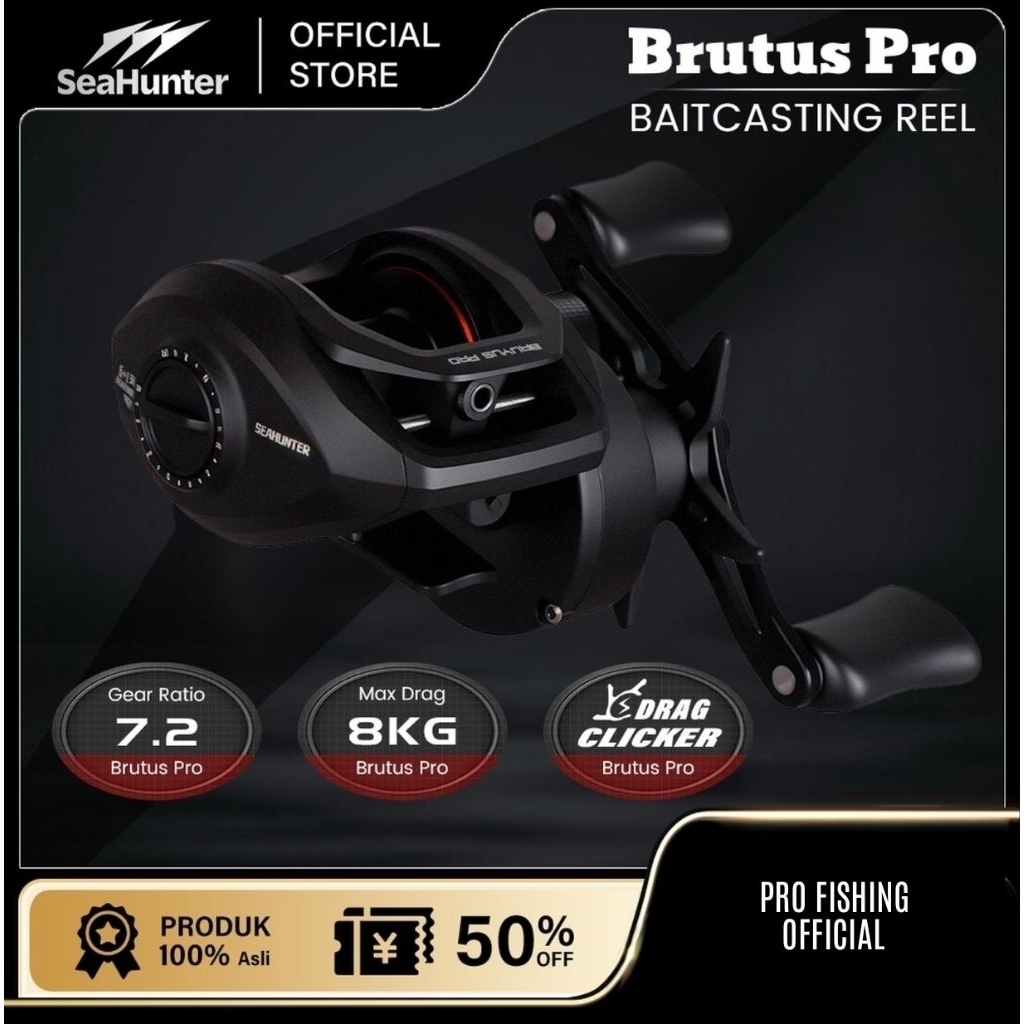 SEA HUNTER BC BRUTUS PRO DRAG MAX 8KG