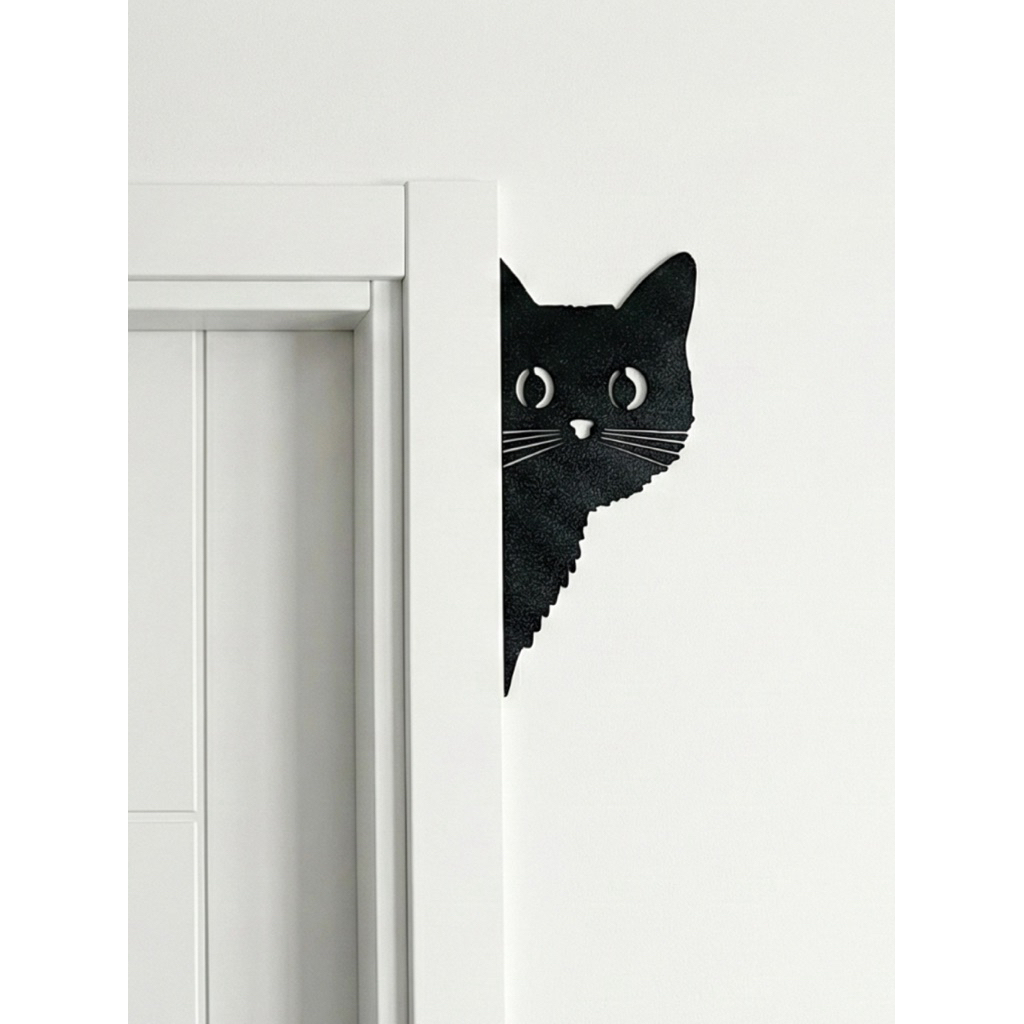 Dekorasi Dinding - Kucing Lucu - Ornamen Dinding, Meja, Jendela