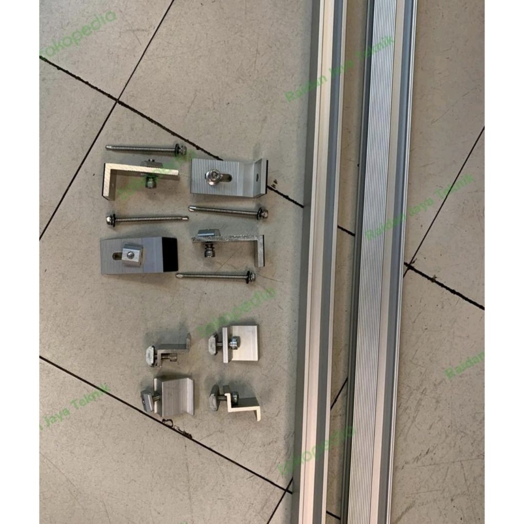 Paket mounting bracket panel surya dudukan solar cell
